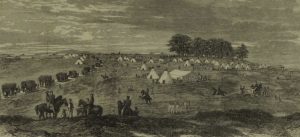 The Camp at Chobham in early June 1853